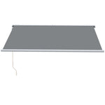 4x3m Full Cassette Awning, Electric/manual, Remote | Grey