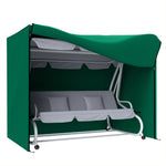 3 Seater Garden Swing Chair Cover, Windproof And Anti-uv | Green
