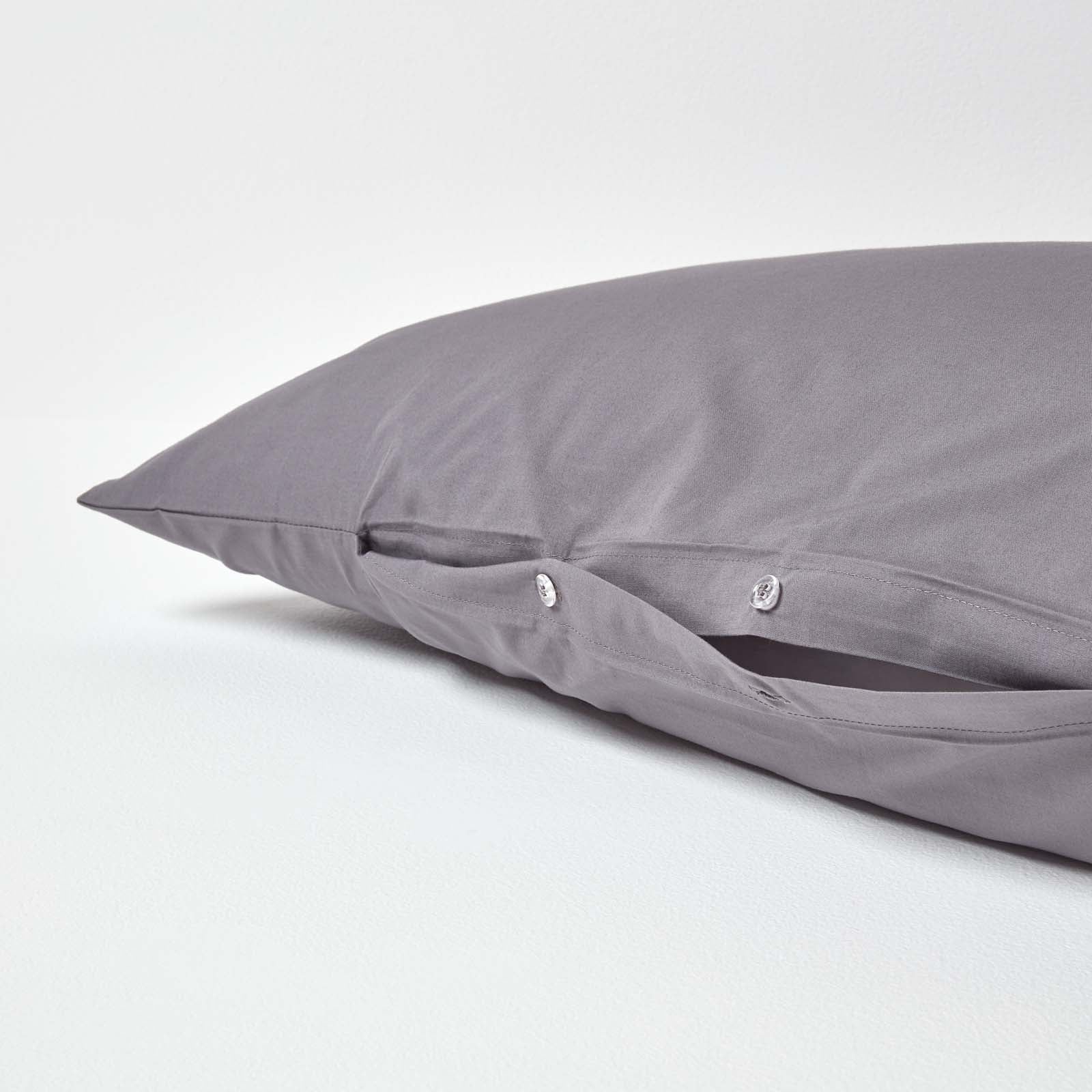 Egyptian Cotton V Shaped Pillowcase 200 Tc | V Shape | Dark Grey