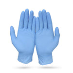 Vinyl Gloves Small S Blue Disposable Powder Free Medical Grade Surgical 100 Pack