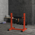 Adjustable Split Squat Stand | Red
