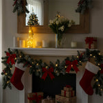 Sparkling Led Christmas Wine Bottle Decoration | Unique 30cm Full Sized Festive Ornament
