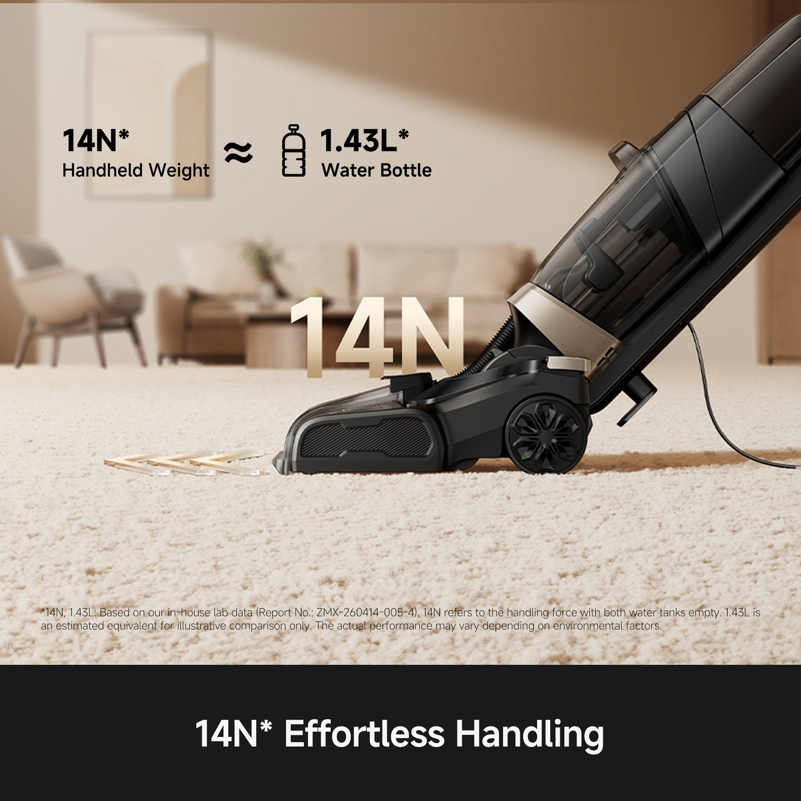 X3 Pro Steam Carpet Cleaner, 17,000Pa, High-Temperature Steam Cleaning, Upholstery Spot Cleaning Mode, Wide Angle Reach
