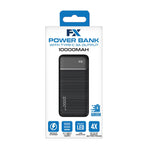 10,000 Mah Powerbank With Type-c 3a Output, Black