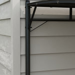 Outsunny Metal Pergola Outdoor Gazebo Uv-resistant Sun Shade Shelter