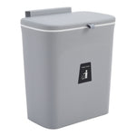 Kitchen Compost Bin Hanging Trash Can | Grey