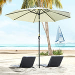 3m Patio Umbrella With Tilt And Crank | Beige