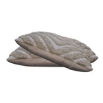 Diamond Cushion Set | Set of 2 | Grey