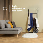 Double Sherpa Fleece Blanket - Midnight