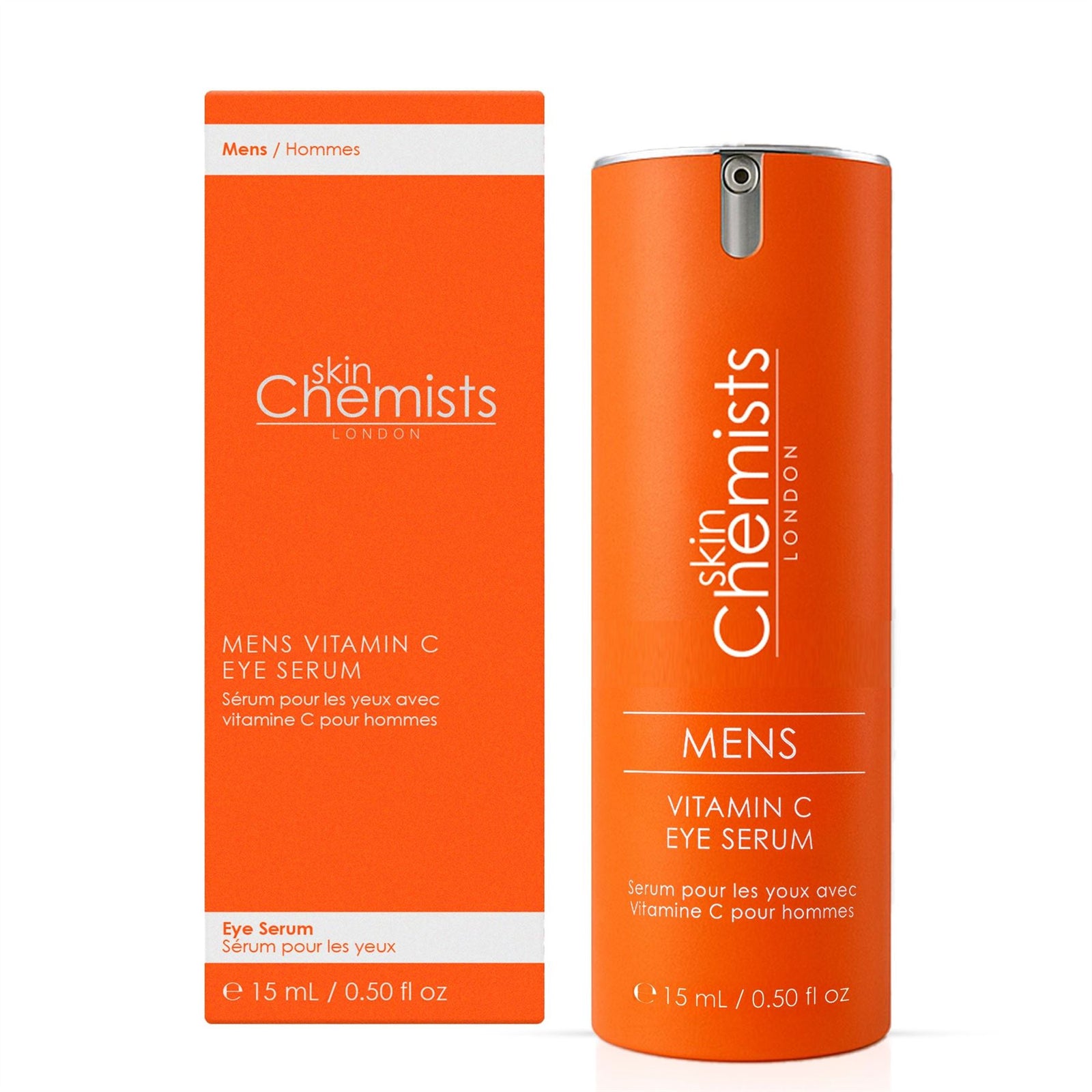 Men's Anti-ageing Vitamin C Eye Serum 15ml For Brightening And Even Skin Tone