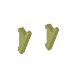 Towel Hook Coat Hook 2 Pcs Wall Guide Fits Alife Collection | Pale Green