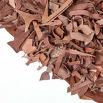Dallas Leather Shaggy Rug | 150cm | Brown