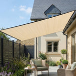 Sun Shade Sail With Uv Protection | 3 x 3.6m | Beige