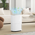 20l Per Day Dehumidifier With Continuous Drainage 5l