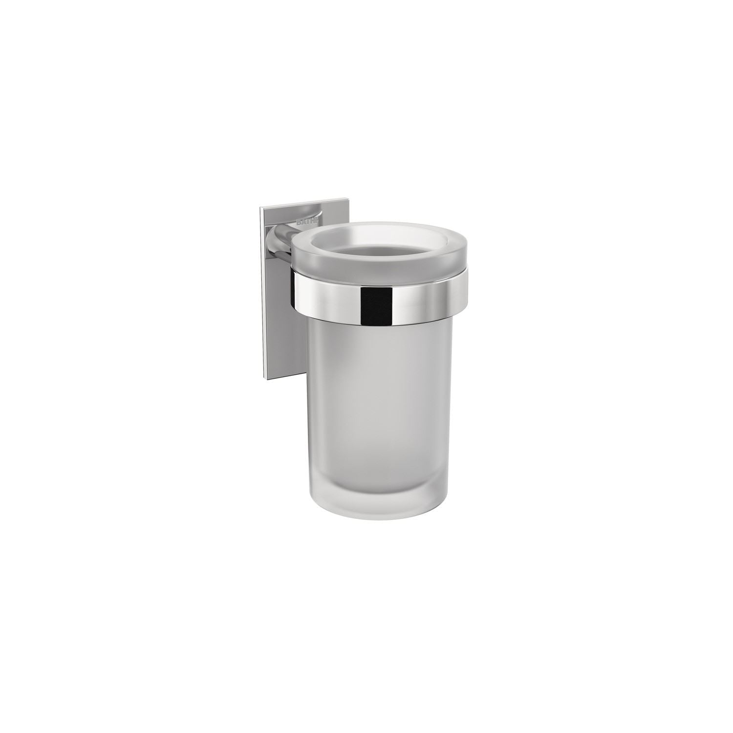 Toilet Roll Holder Black Matte | Screws Installation | 3 X 12.5 X 3 Cm