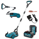 18v Cordless Lawnmower With 2 X 4ah Batteries & Charger