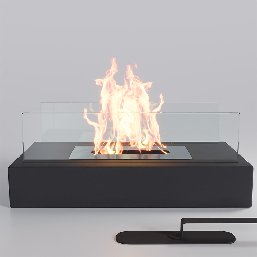 Tabletop Rectangular Smokeless Ethanol Fireplace