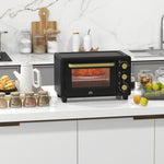 Mini Oven 16l Countertop Oven With Adjustable Temp Timer | One Size | Black