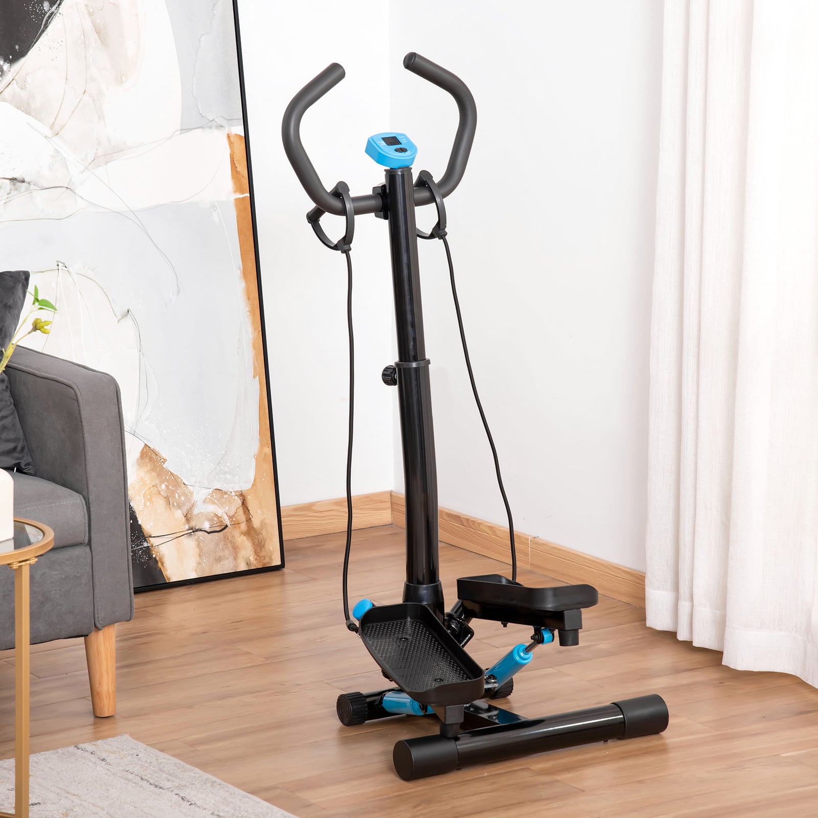 Adjustable Twist Stepper Step Machine | Blue