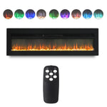 Wall Mounted Electric Fireplace With Remote Control