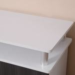 Tv Cabinet Stand Entertainment Media Black | White