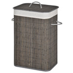 Collapsible Clothes Hamper With Lid Handles Removable Lining