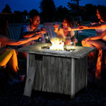 Propane Fire Pit Table 50,000 Btu W/ Cover