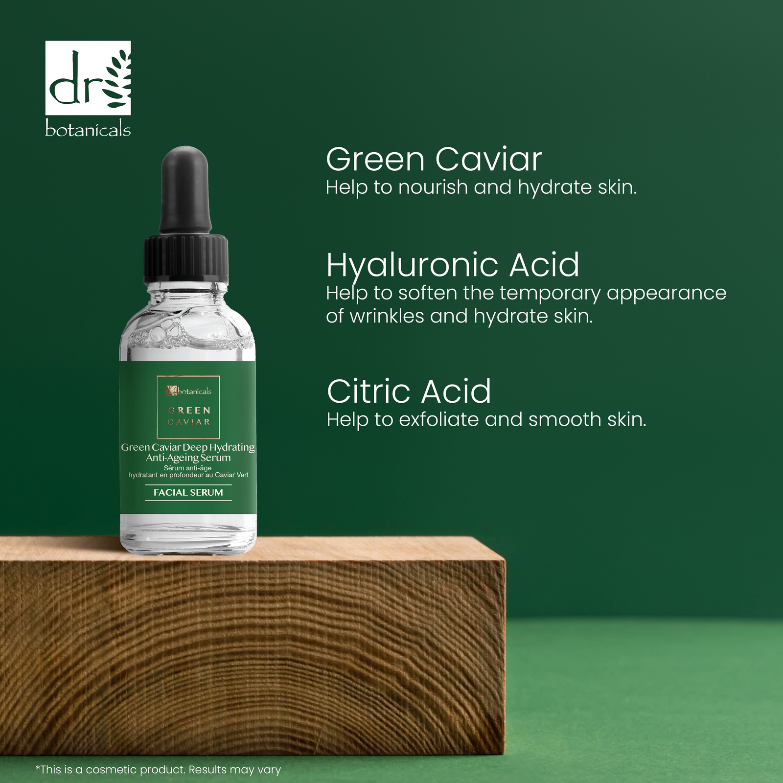 Green Caviar Deep Hydrating Anti-ageing Serum 30ml