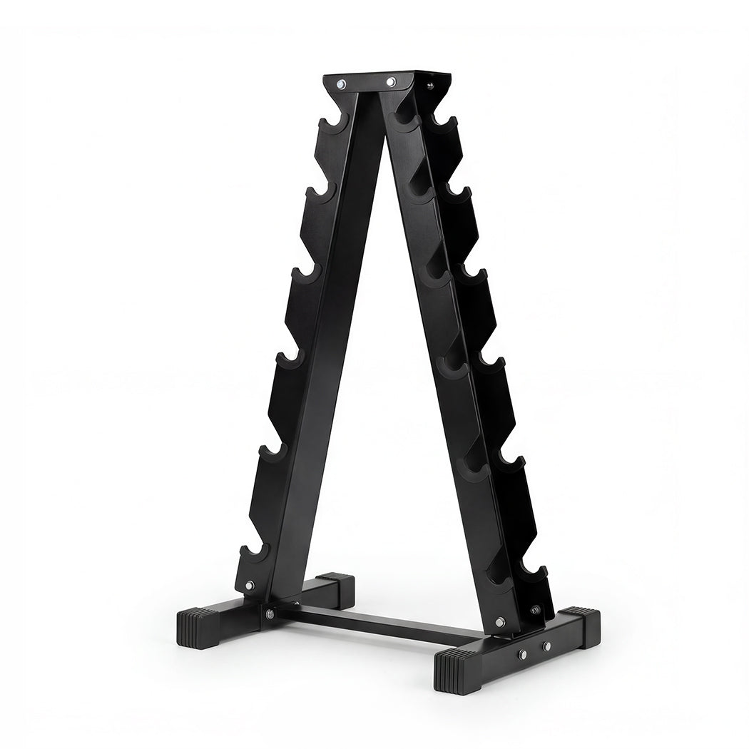 Centra Dumbbells Rack 6 Tier 400kg Weight Storage Holder Alloy Steel