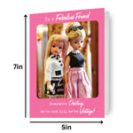 Sindy Friend Birthday Card Official Product