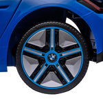 Bmw I4 Licensed 12v Kids Electric Ride-on Car W/ Remote Control | Blue