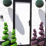 90cm Purple Large  Spiral With Decorative Planter