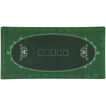 120 X 60 Cm Poker Mat 6 Player Water-resistant