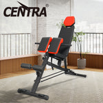 Centra Adjustable Workout Bench Roman Chair 8-position Backrest Home Gym 300kg