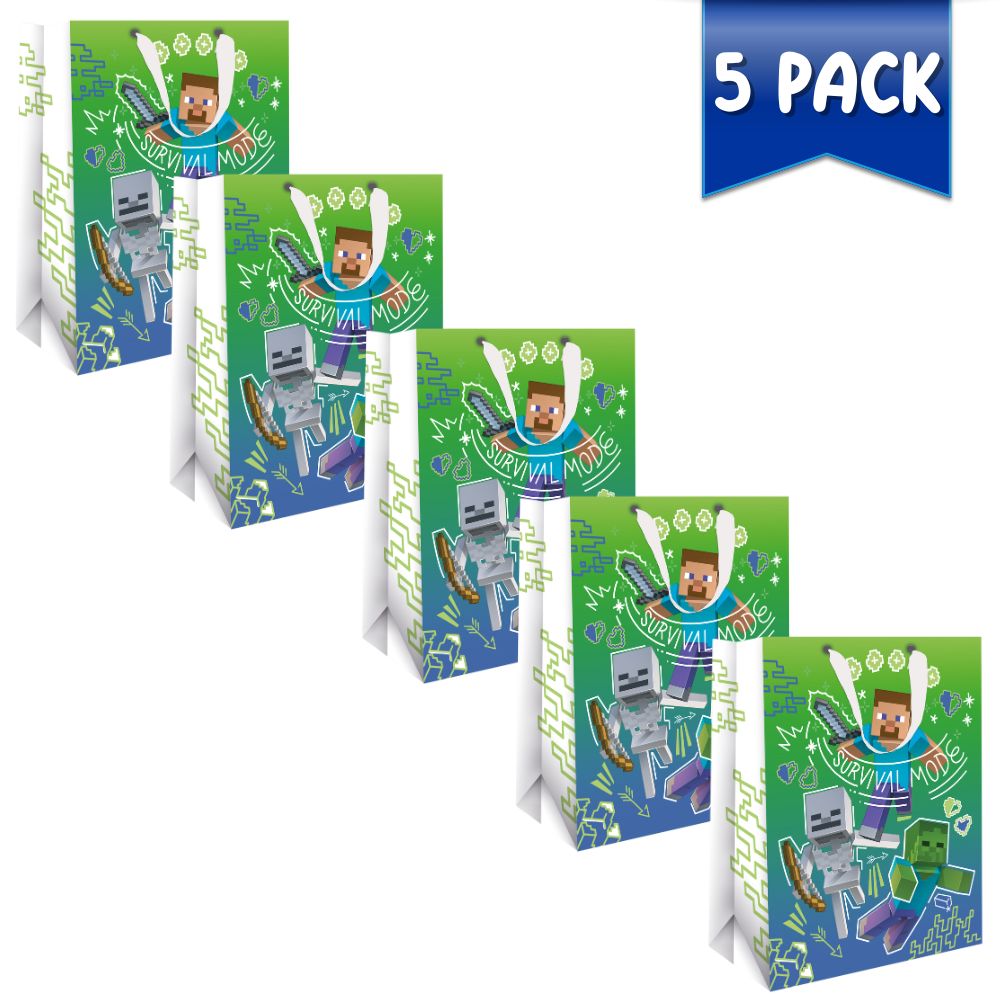 Multipack Of 5 Gift Bags Official Product