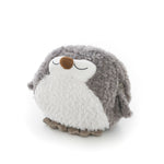 Soft Giant Handwarmer Cozy Plush Grey Owl | 30cm x 30cm | Gray