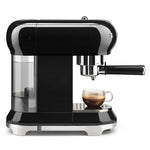 Ecf01 Retro Style Espresso Coffee Machine | Black