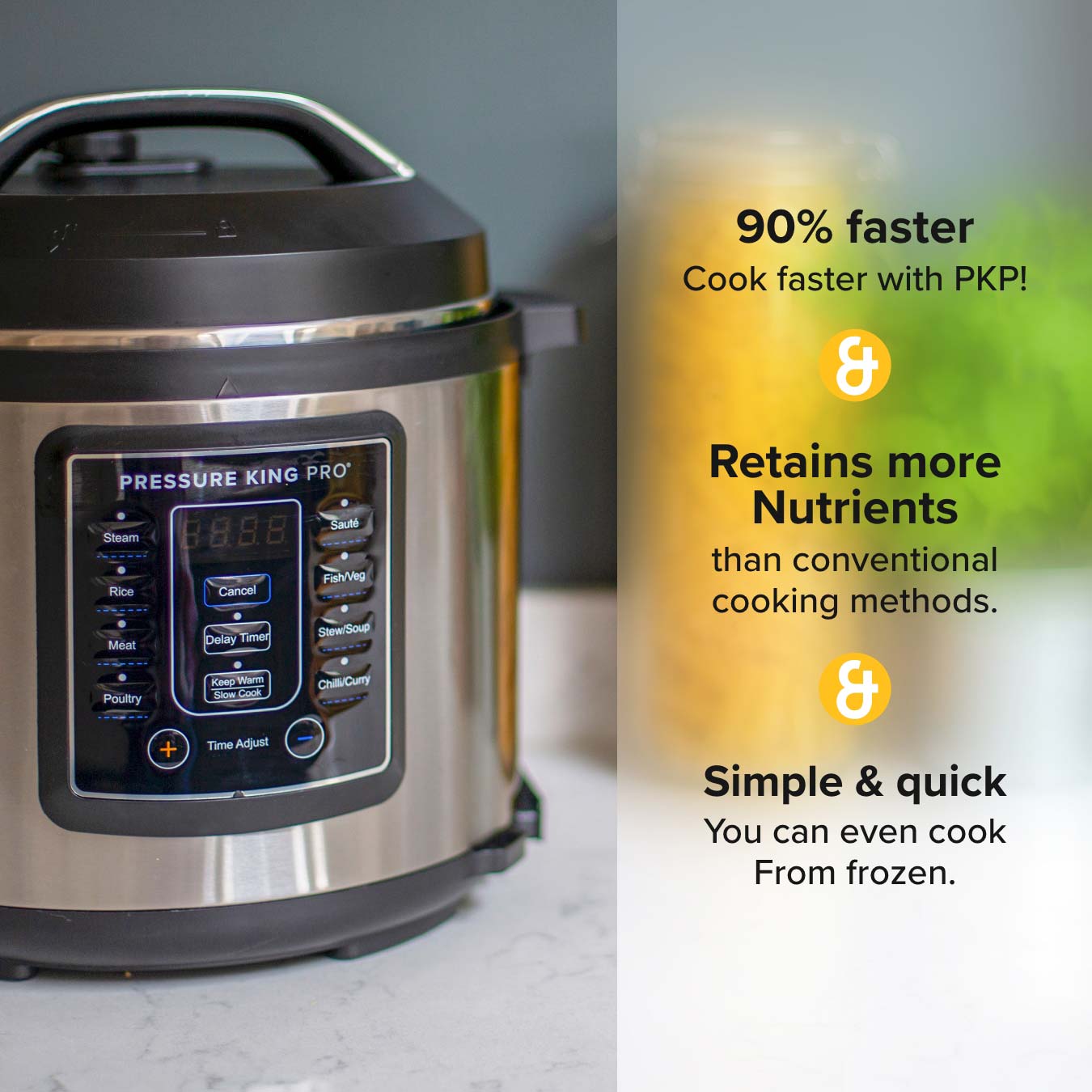 Pressure King Pro 14-in-1 Digital Pressure Cooker 5.7l | 5.7l