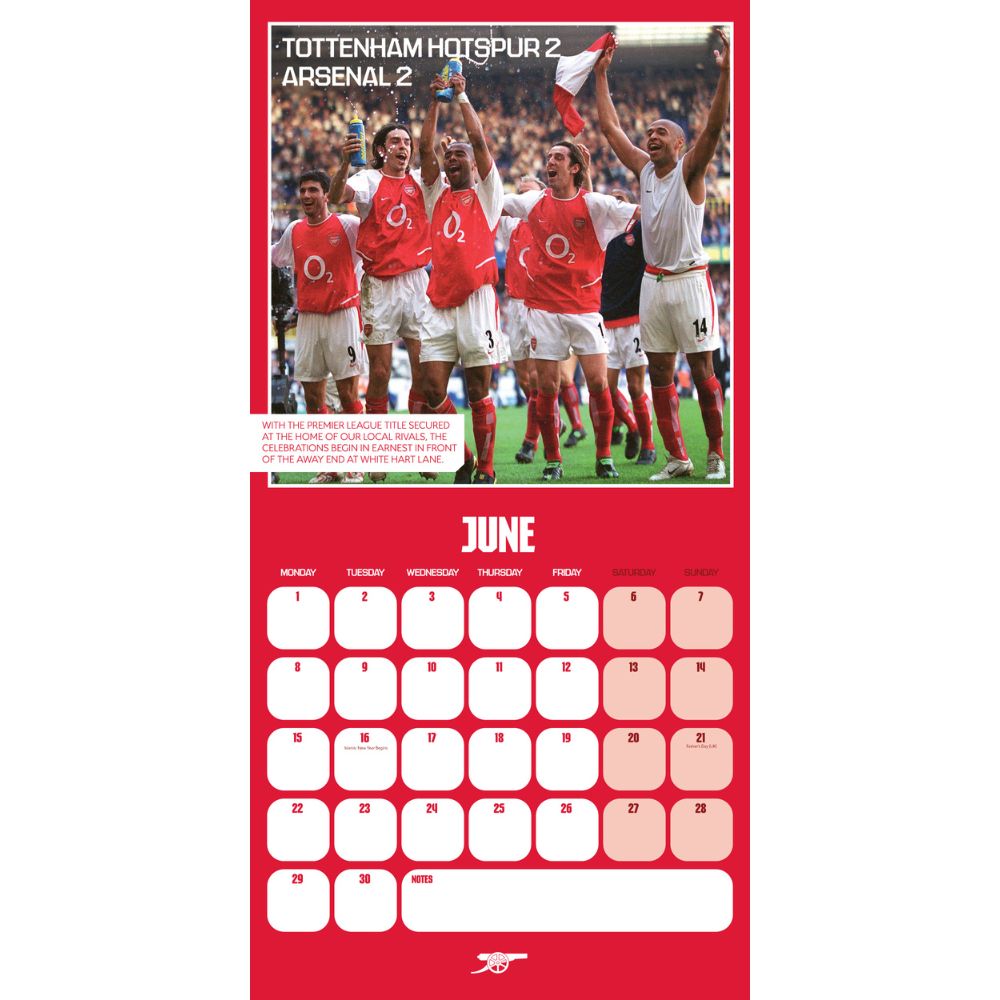 Legends 2026 Square Calendar Official Product