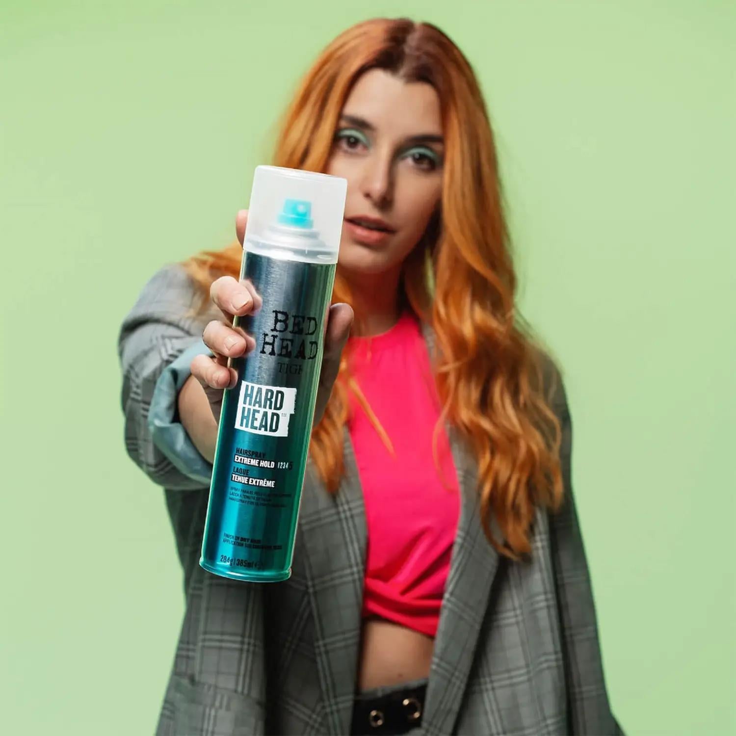 Hard Head Hairspray For Extra Strong Hold, 385ml