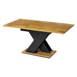 Extendable Dining Table Modern Extending Kitchen Dining Table 120-160cm