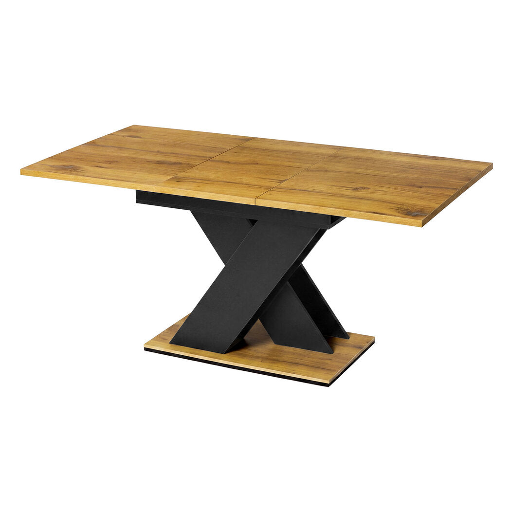 Extendable Dining Table Modern Extending Kitchen Dining Table 120-160cm
