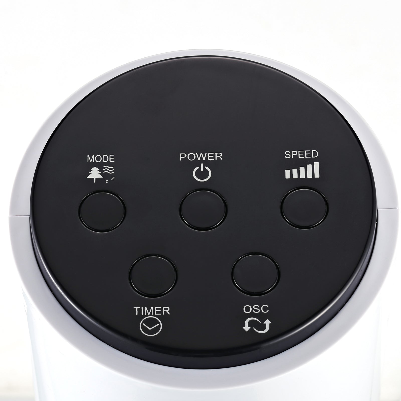 38 Inch Tower Fan With 70° Oscillation 3 Speed And 3 Mode | One Size | White