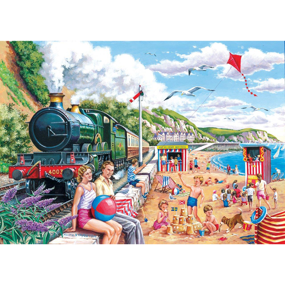 Seaside Specia - Big 250 Piece Jigsaw Puzzle For Adults & Kids, With Extra Large Pieces