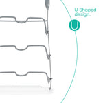 Saucepan Lid Rack - Grey