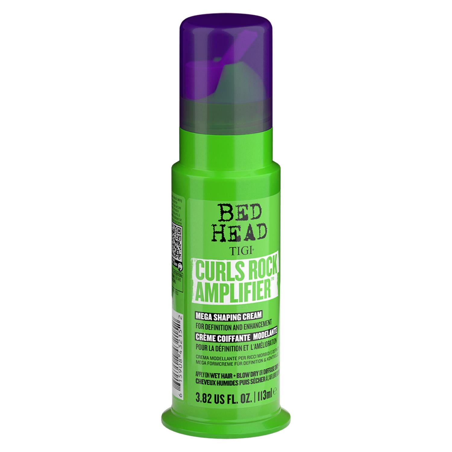 TIGI Curls Rock Amplifier Hair Cream For Curly Or Wavy Hair, 113ml
