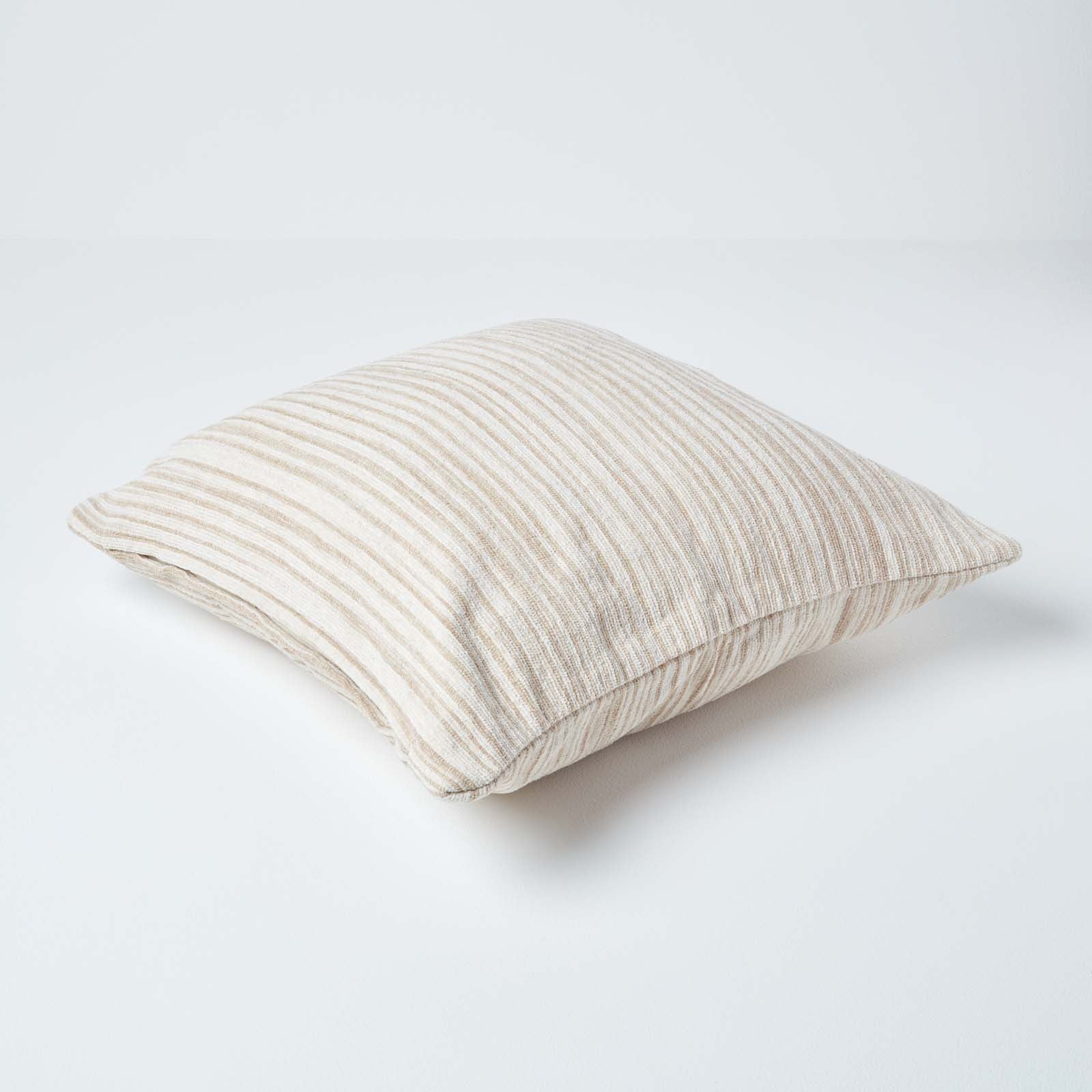 Cotton Chenille Tie Dye Cushion Cover | 60cm x 60cm | Beige