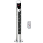 78.5cm Oscillation Tower Fan With Remote Control 40w | One Size | Silver