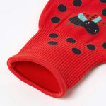 Children's Gardening Gloves With Red Ladybird Design | One Size | Red