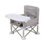 Portable And Foldable Baby Highchair With Tray | Grey